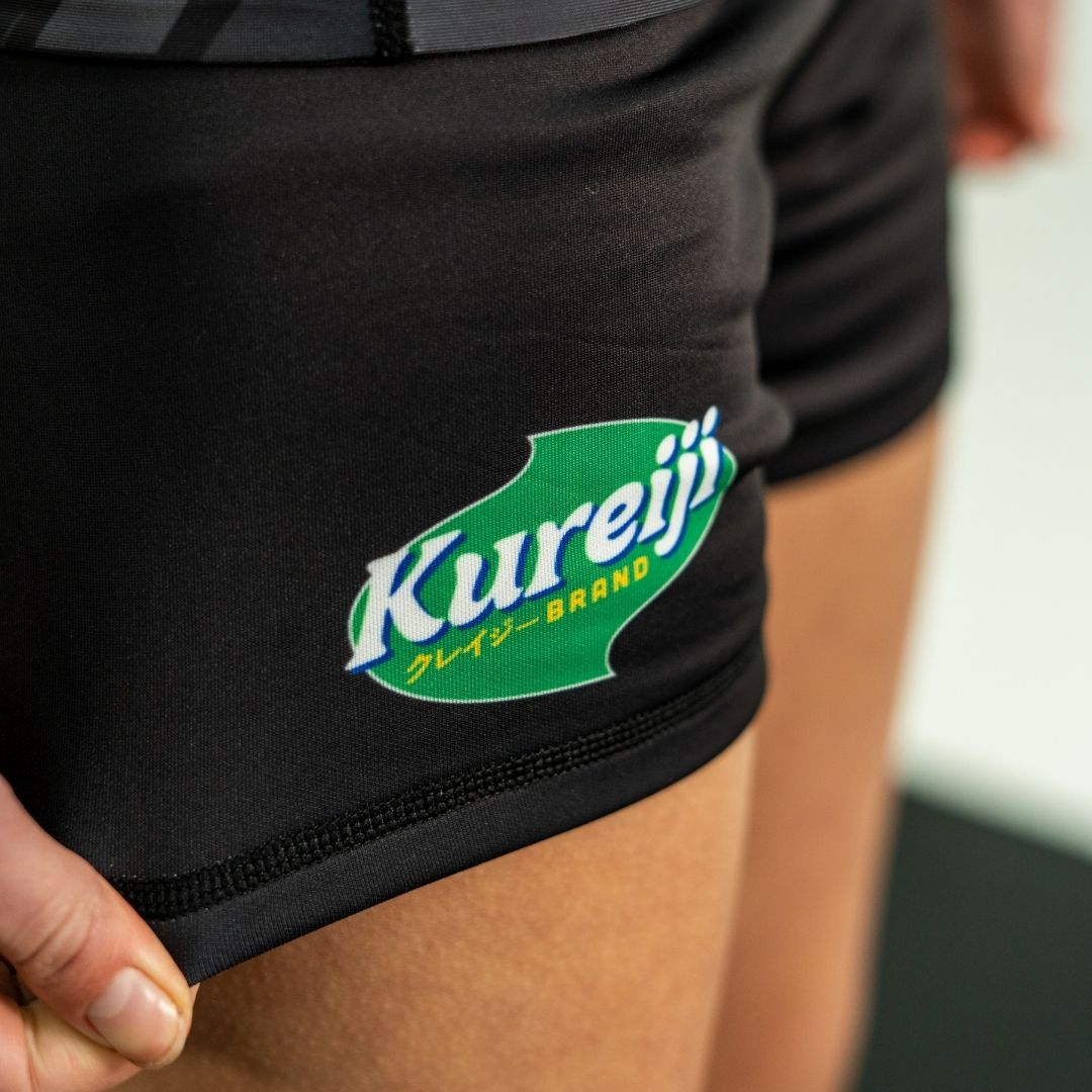 Kureiji BJJ - Womens Twisted Fingers Shorts - Chicken