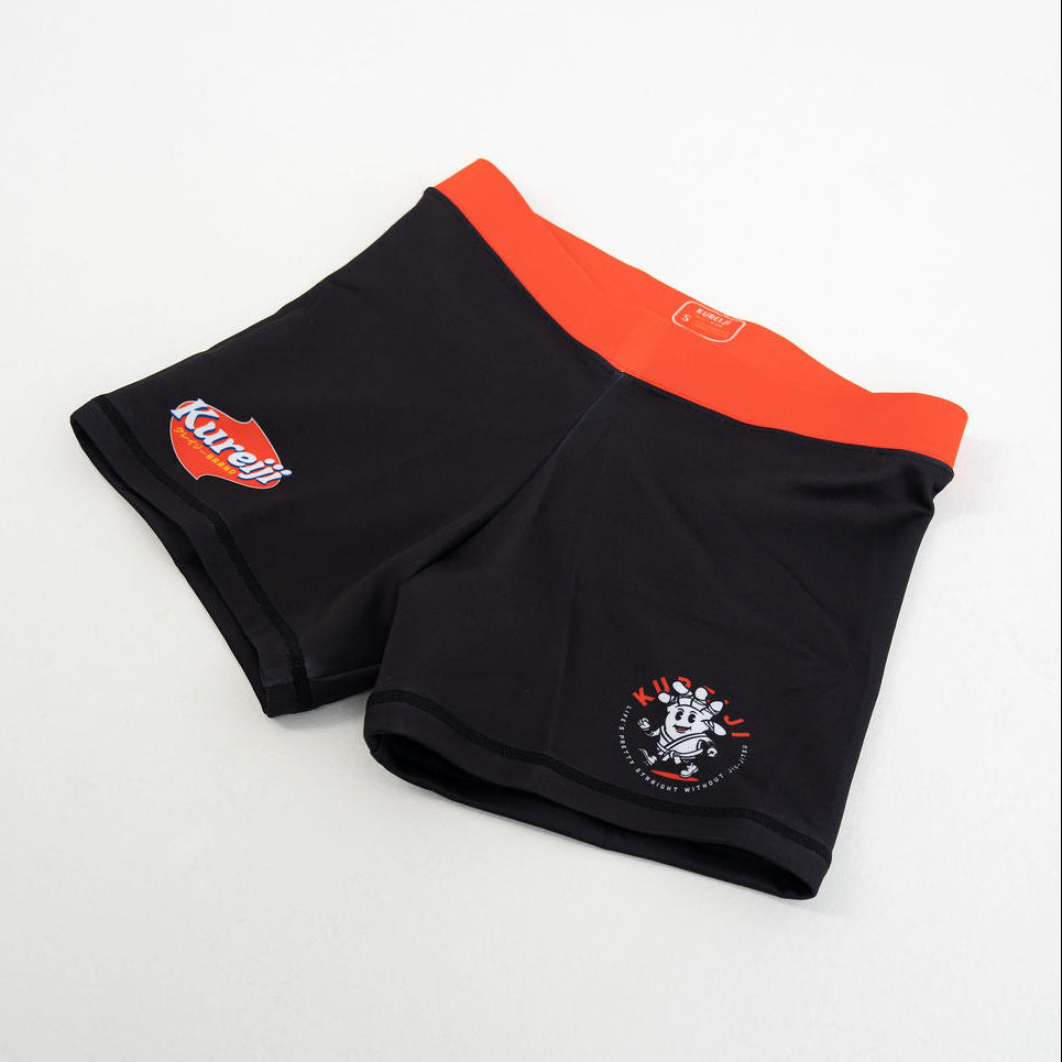Kureiji BJJ - Womens Twisted Fingers Shorts - Cheese