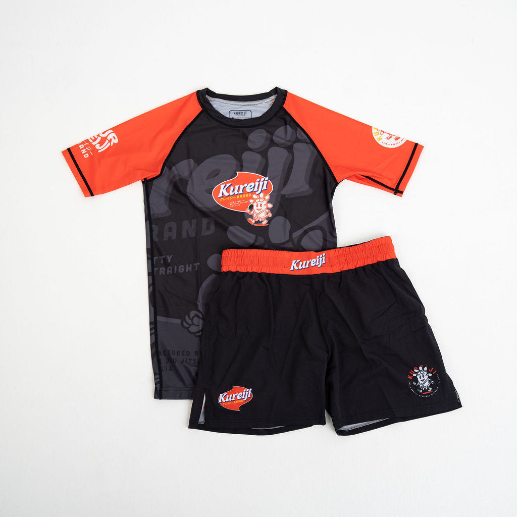 Kureiji BJJ Shorts - Twisted Fingers Cheese