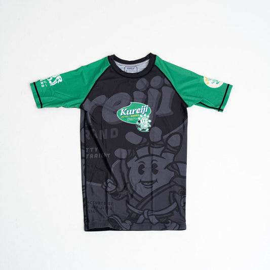 Kureiji Short Sleeve BJJ Rashguard -Twisted Fingers - Chicken