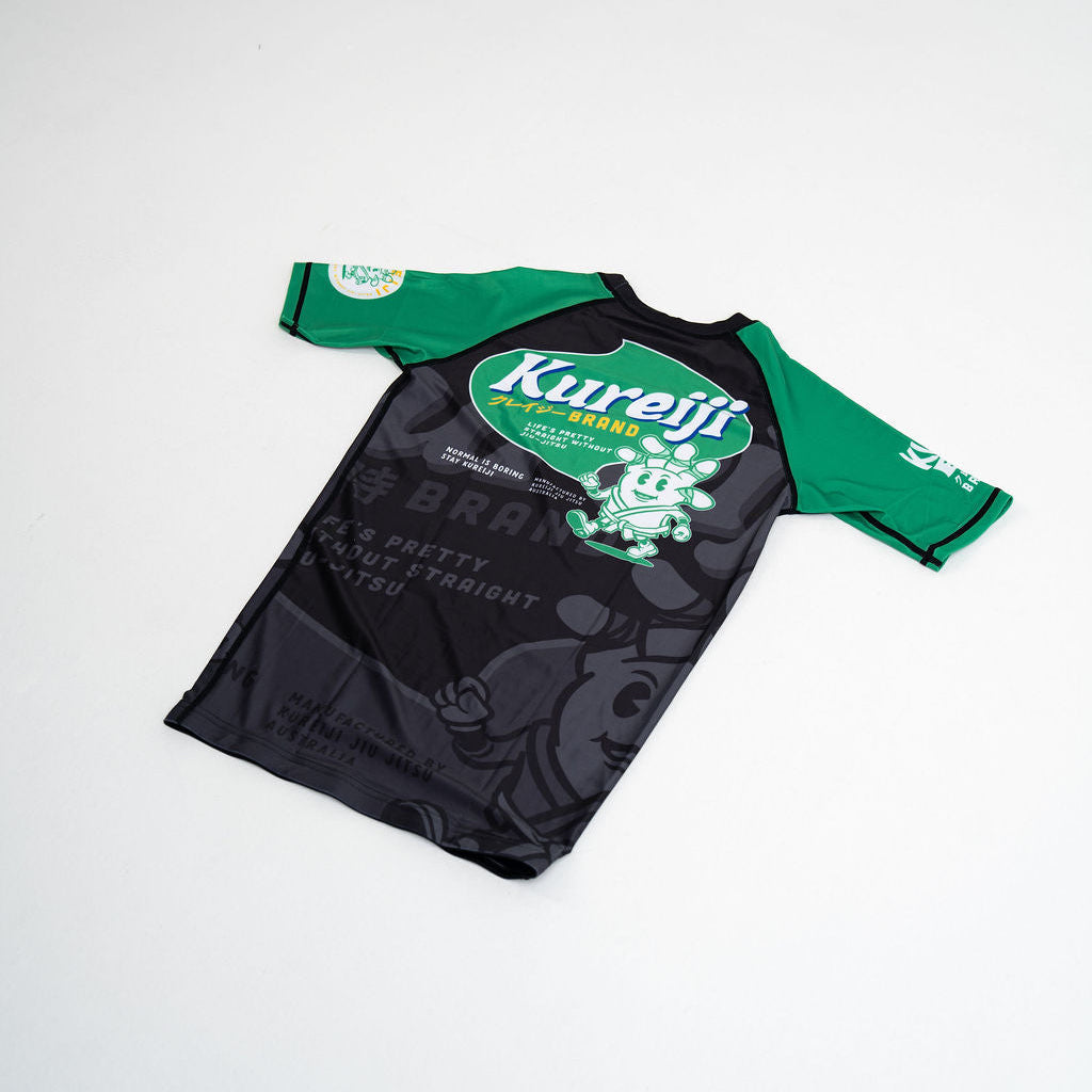Kureiji Short Sleeve BJJ Rashguard -Twisted Fingers - Chicken