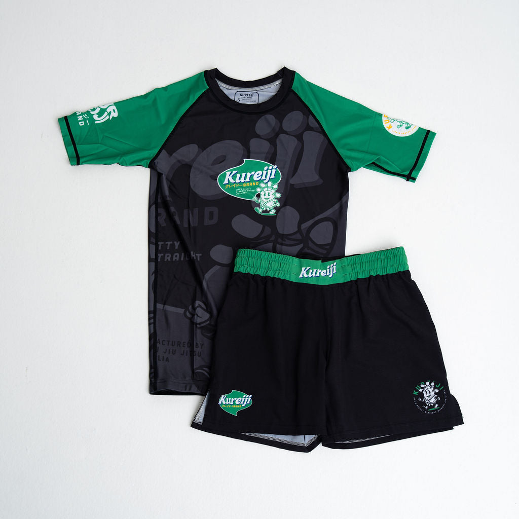 Kureiji BJJ Shorts - Twisted Fingers  Chicken