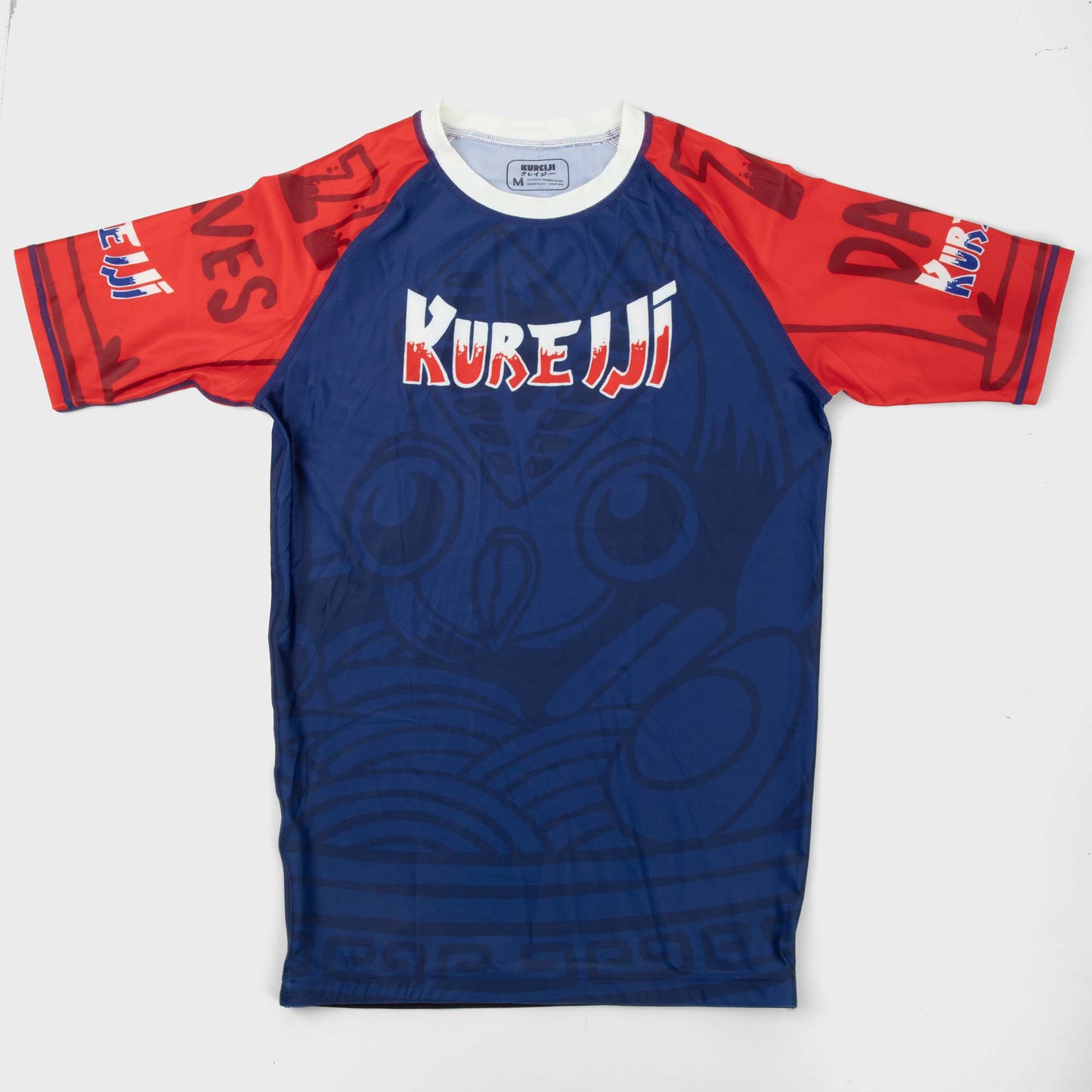 Kureiji BJJ Short Sleeve Rashguard - Kaiju Rooster Ramen