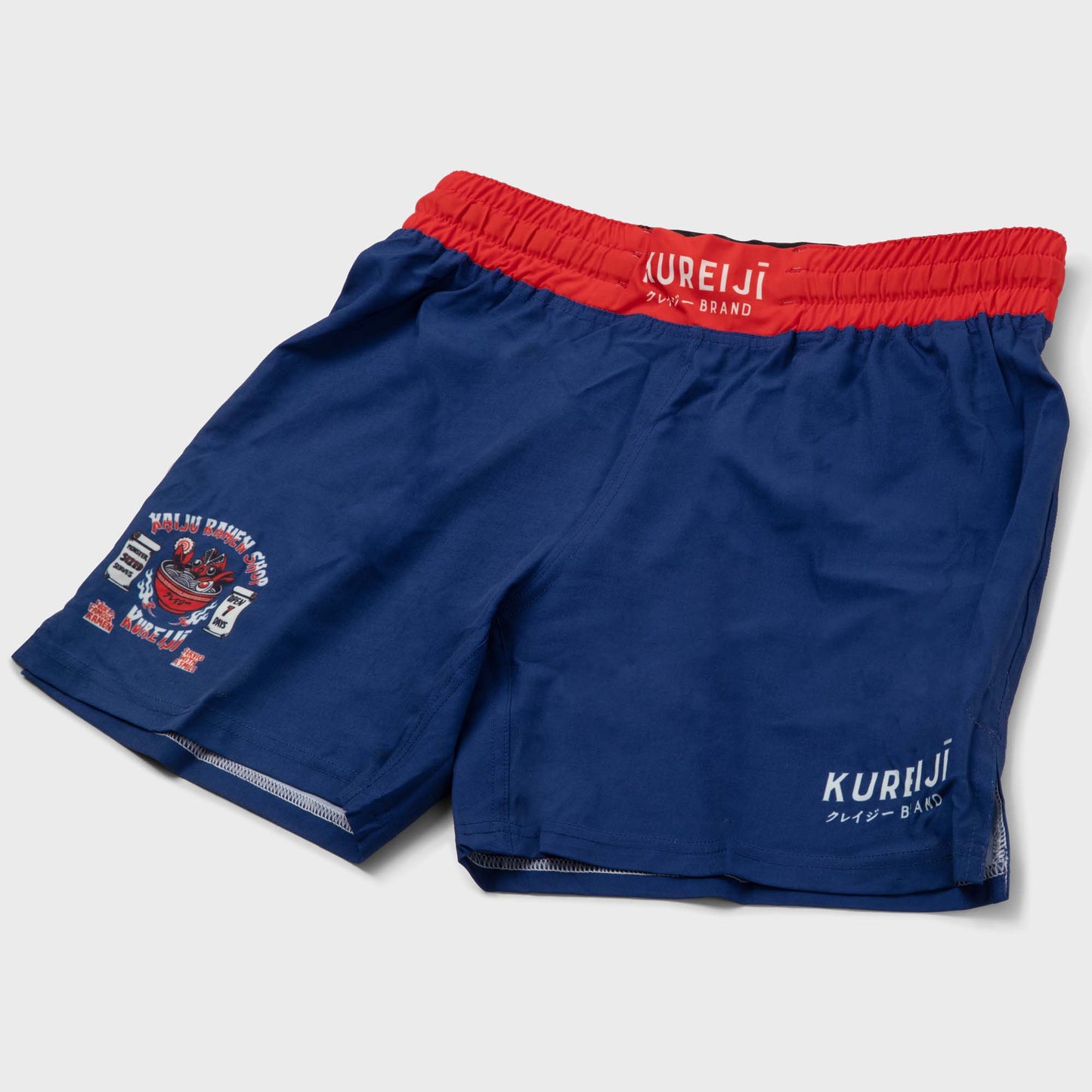 Kureiji BJJ Shorts - Kaiju Ramen Rooster