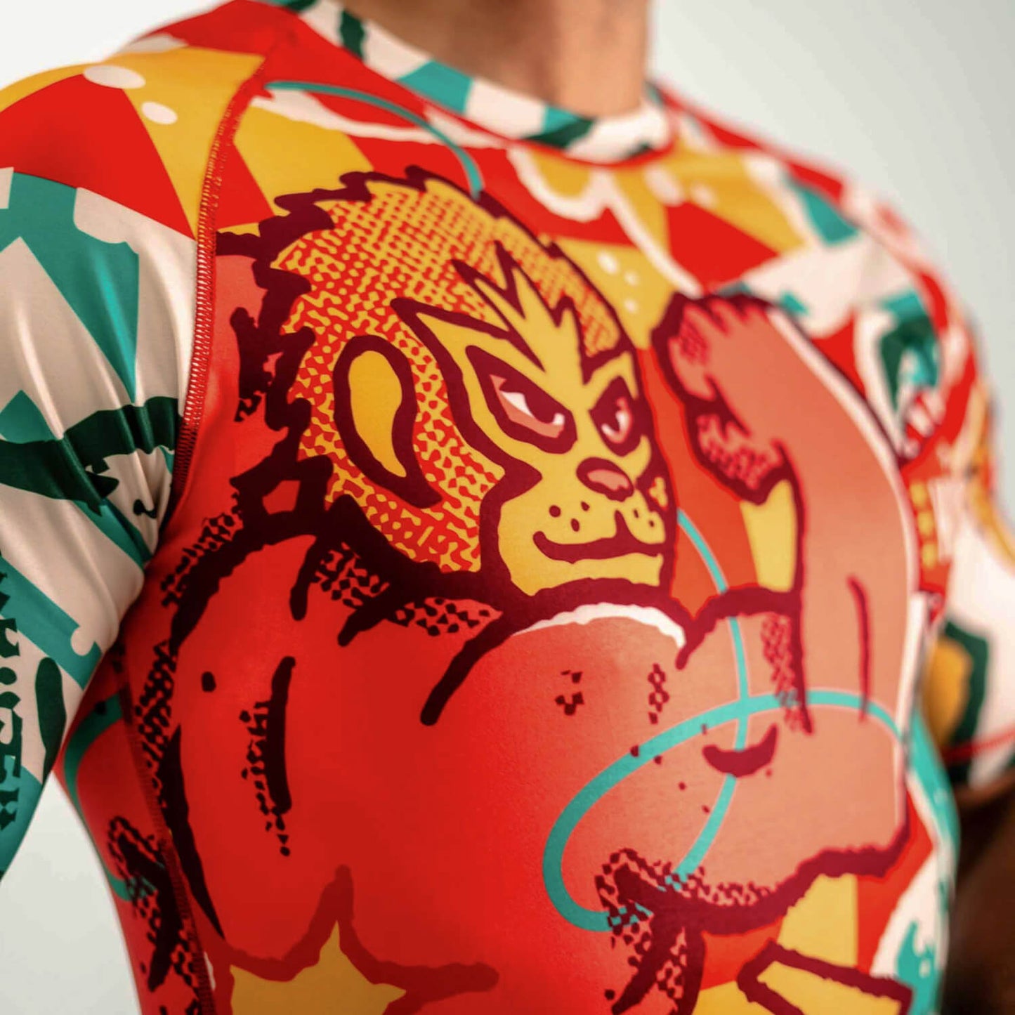 Kureiji Short Sleeve Rashguard - Luchadores