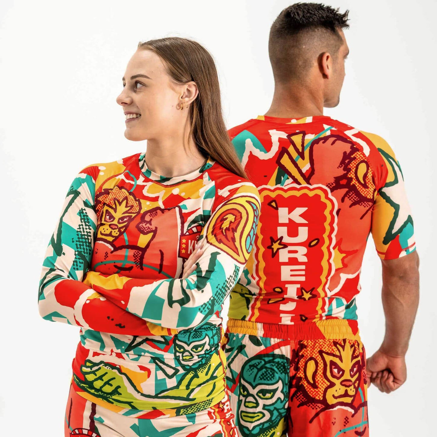 Kureiji Long Sleeve Rashguard - Luchadores