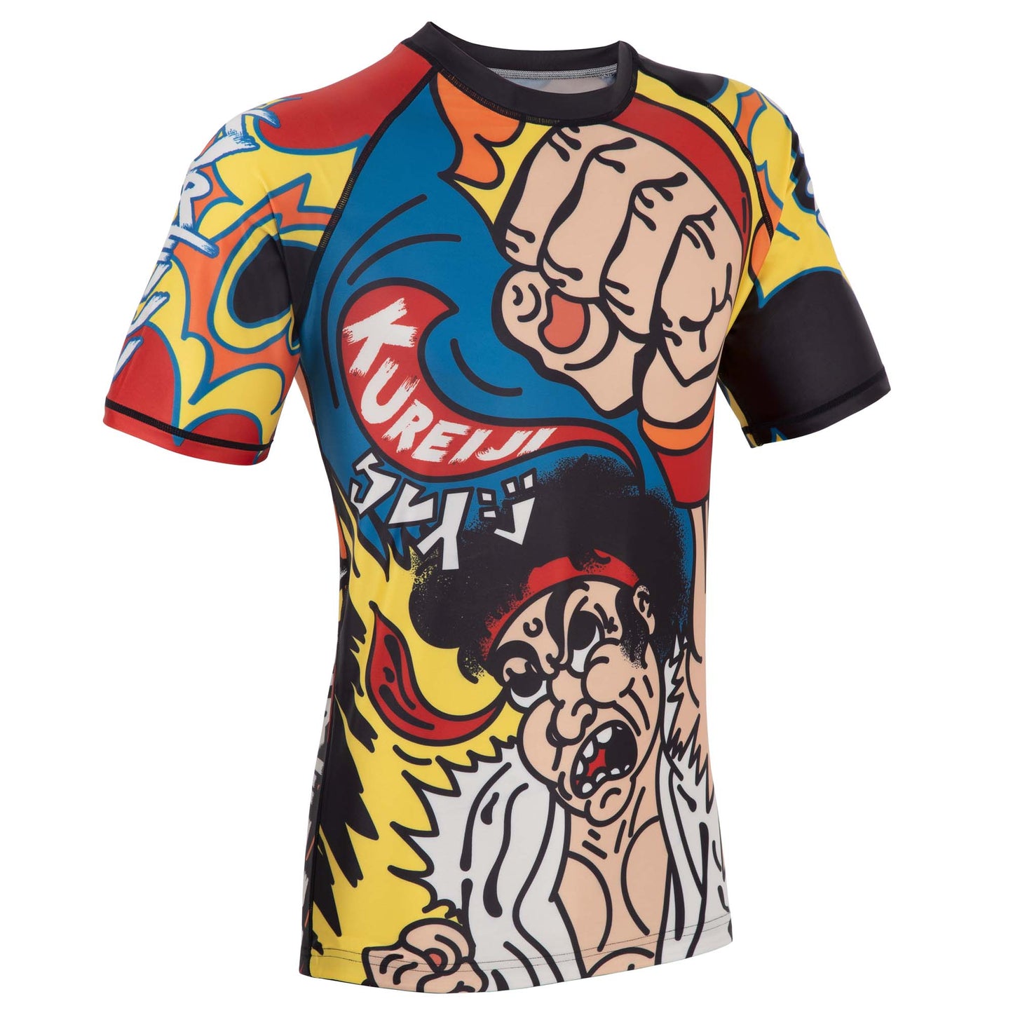 Kureiji Kids Short Sleeve Rashguard - Dragon Punch