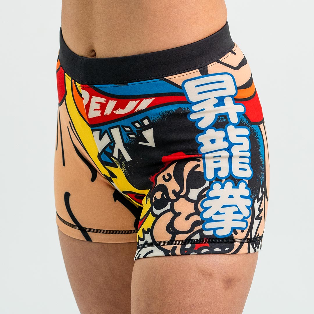 Kureiji Uni-Sex Vale Tudo Shorts - Dragon Punch