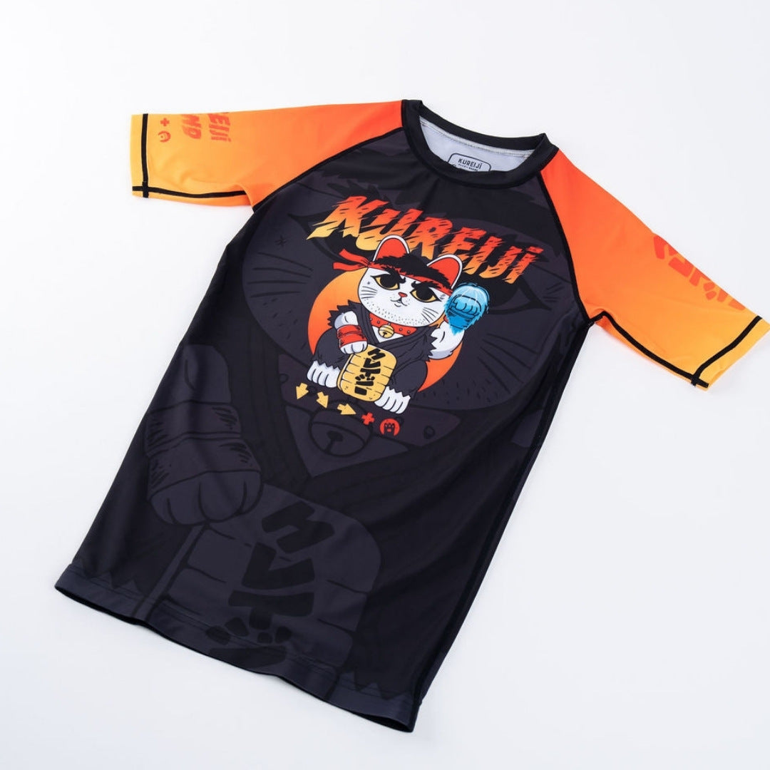 Kureiji Kids Rash Guard - Neko Fury