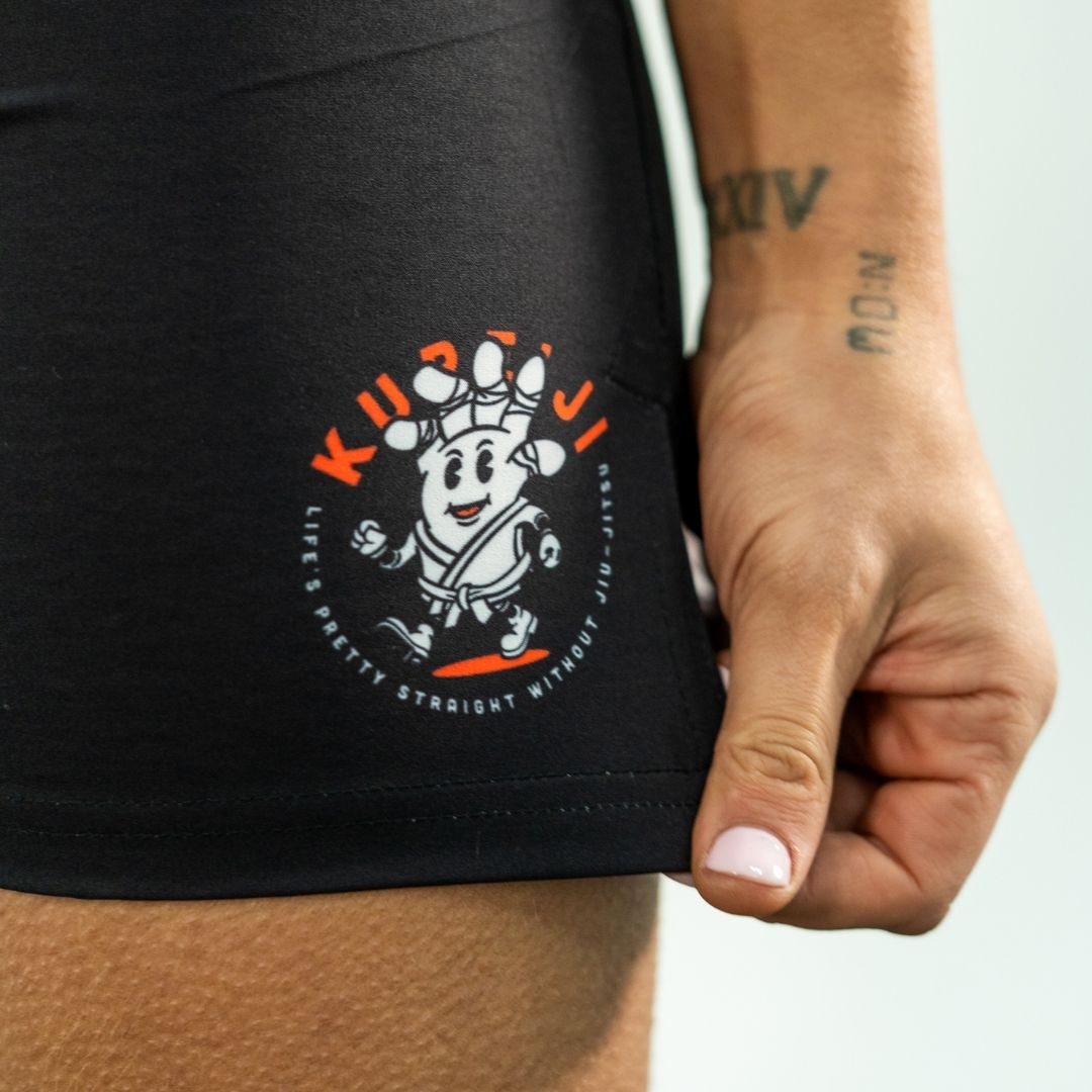 Kureiji BJJ Shorts - Twisted Fingers Cheese