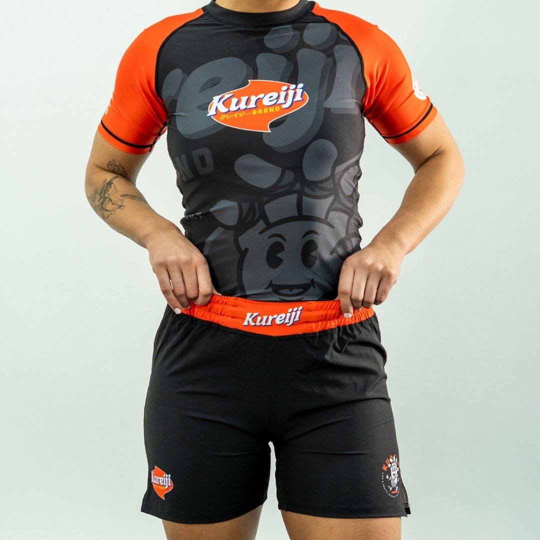 Kureiji BJJ Shorts - Twisted Fingers Cheese