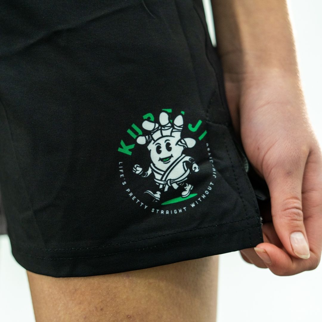 Kureiji BJJ Shorts - Twisted Fingers  Chicken