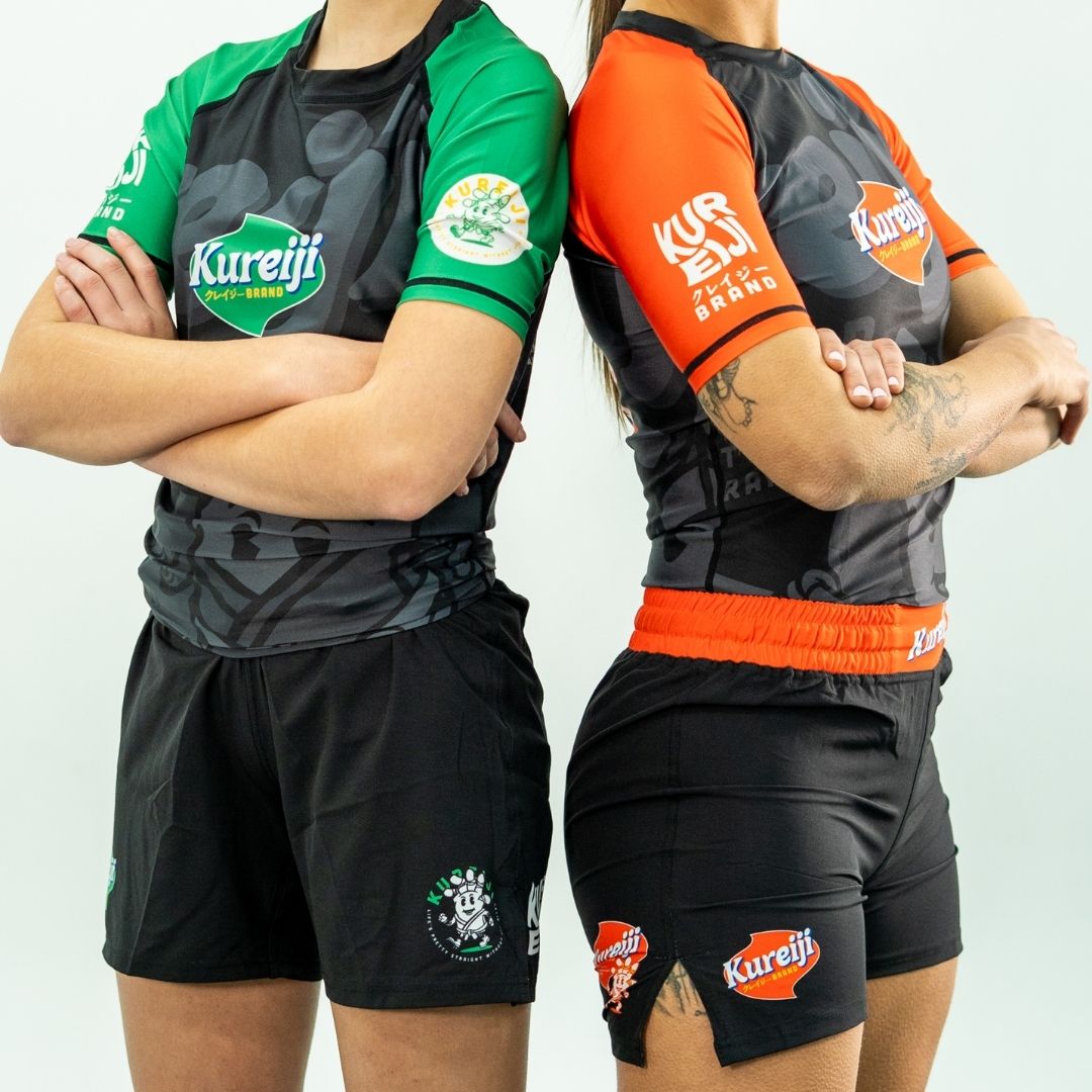 Kureiji BJJ Shorts - Twisted Fingers  Chicken