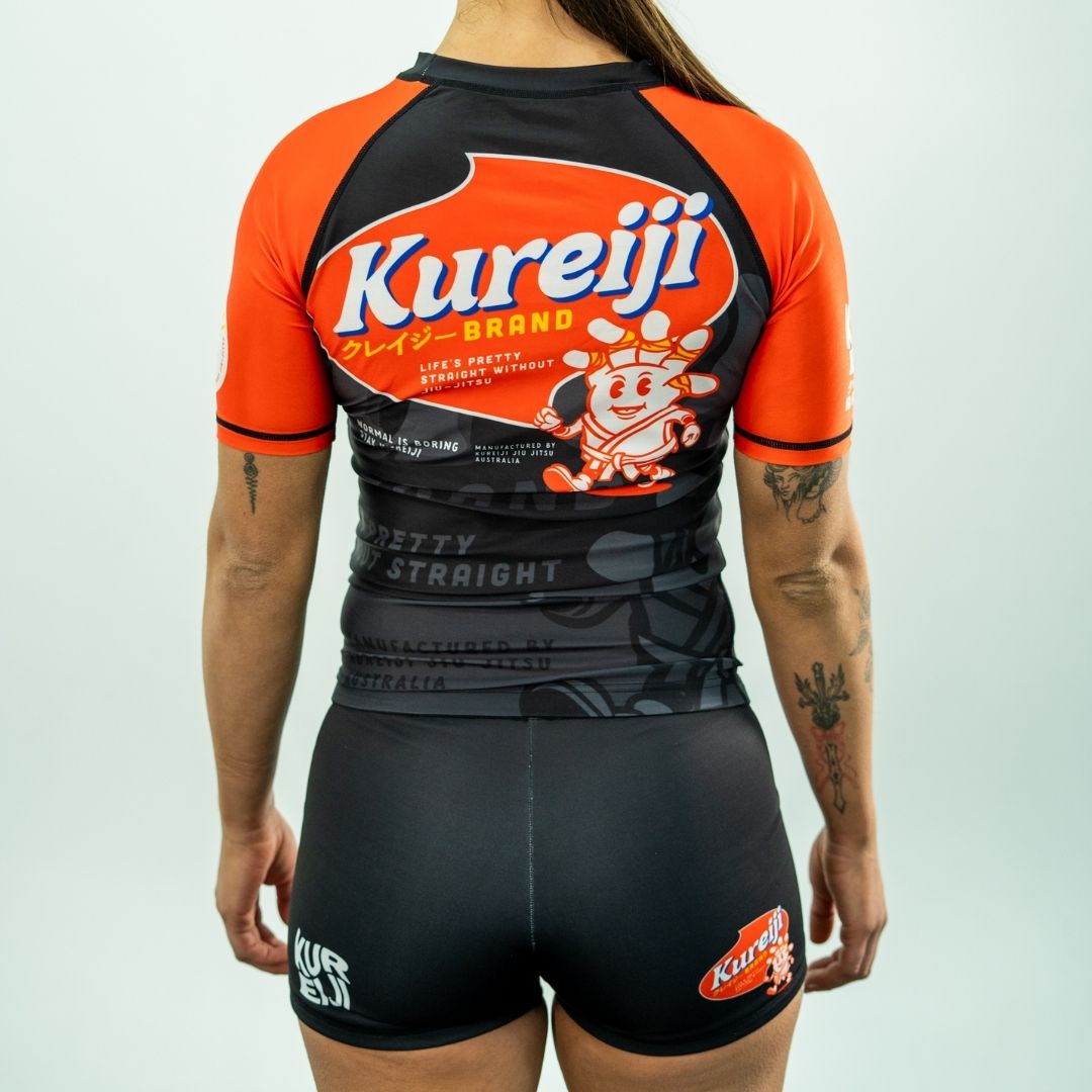 Kureiji BJJ - Womens Twisted Fingers Shorts - Cheese