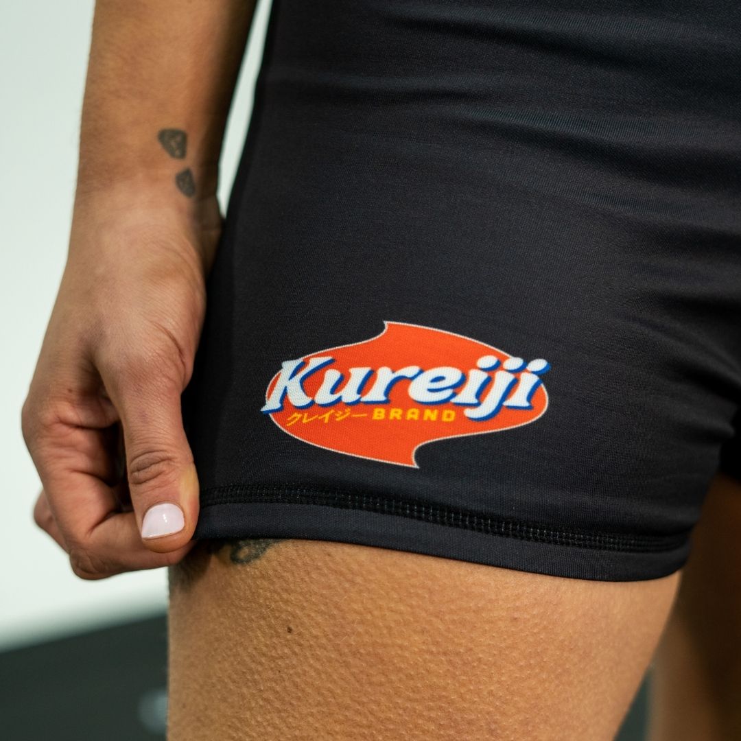 Kureiji BJJ - Womens Twisted Fingers Shorts - Cheese