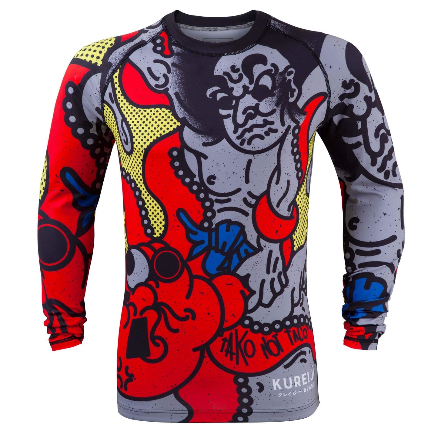 Kureiji Long Sleeve BJJ Rash guard - Tako