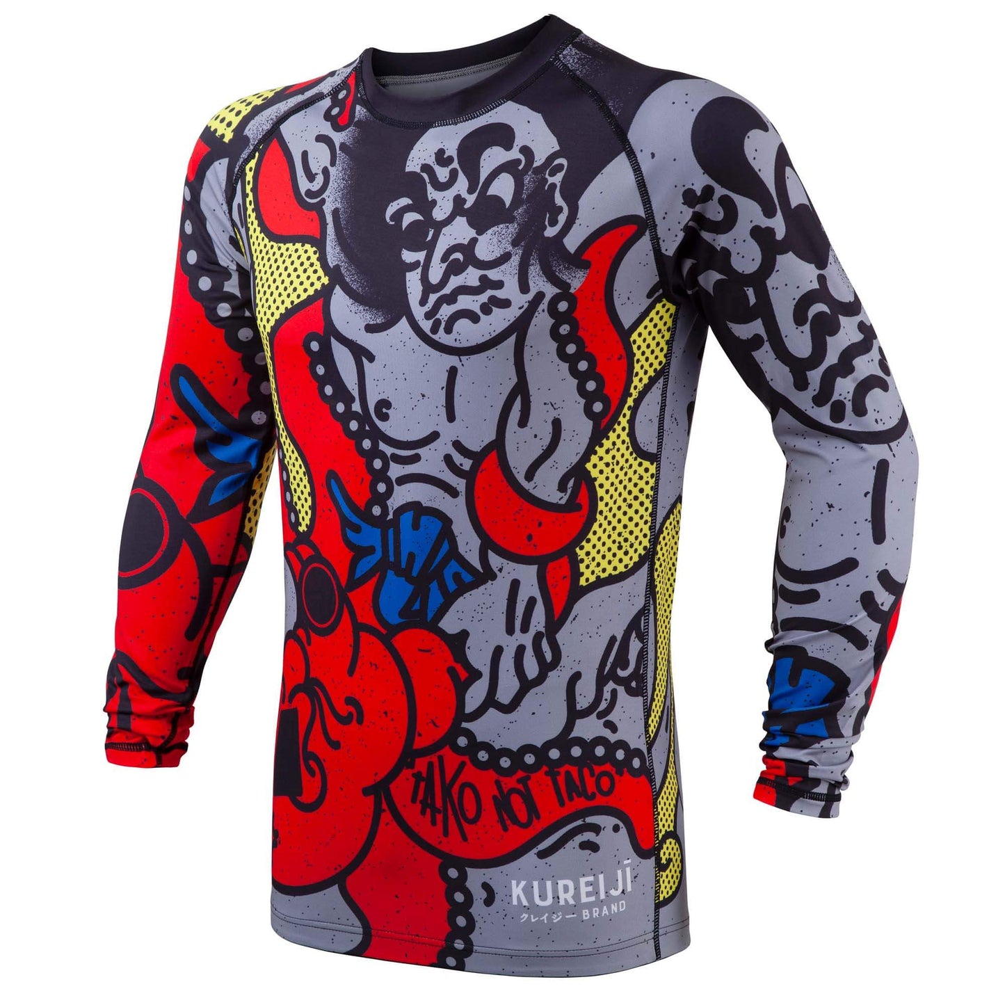 Kureiji Long Sleeve BJJ Rash guard - Tako