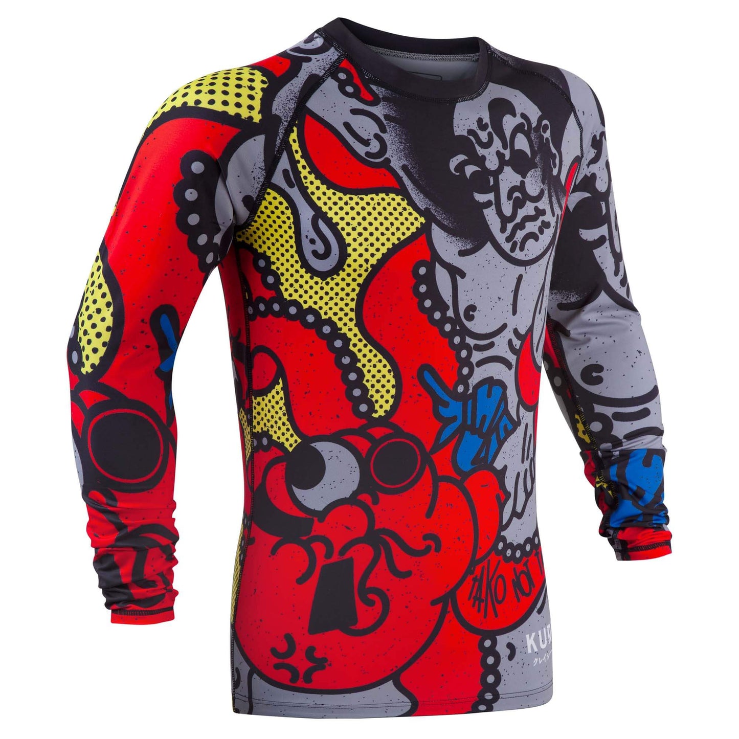 Kureiji Long Sleeve BJJ Rash guard - Tako