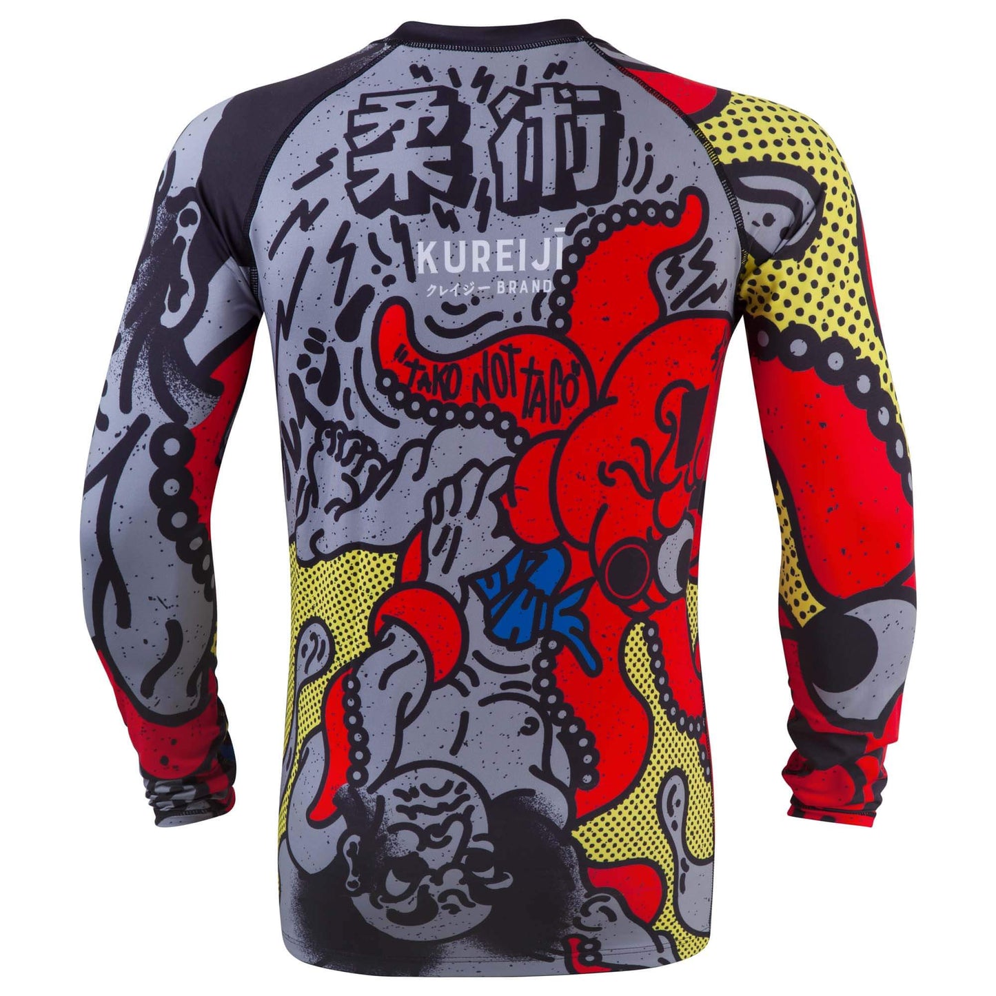 Kureiji Long Sleeve BJJ Rash guard - Tako