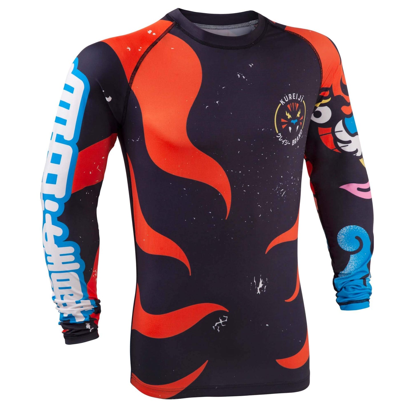 Kureiji Long Sleeve BJJ Rash guard - Reign