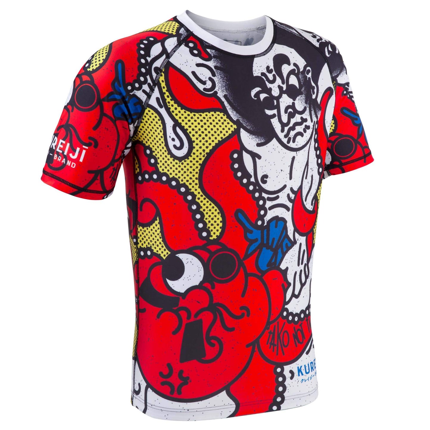 Kureiji Short Sleeve BJJ Rash guard - Tako