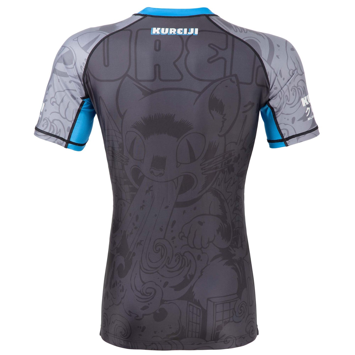 Kureiji Short Sleeve BJJ Rash guard - Catzilla