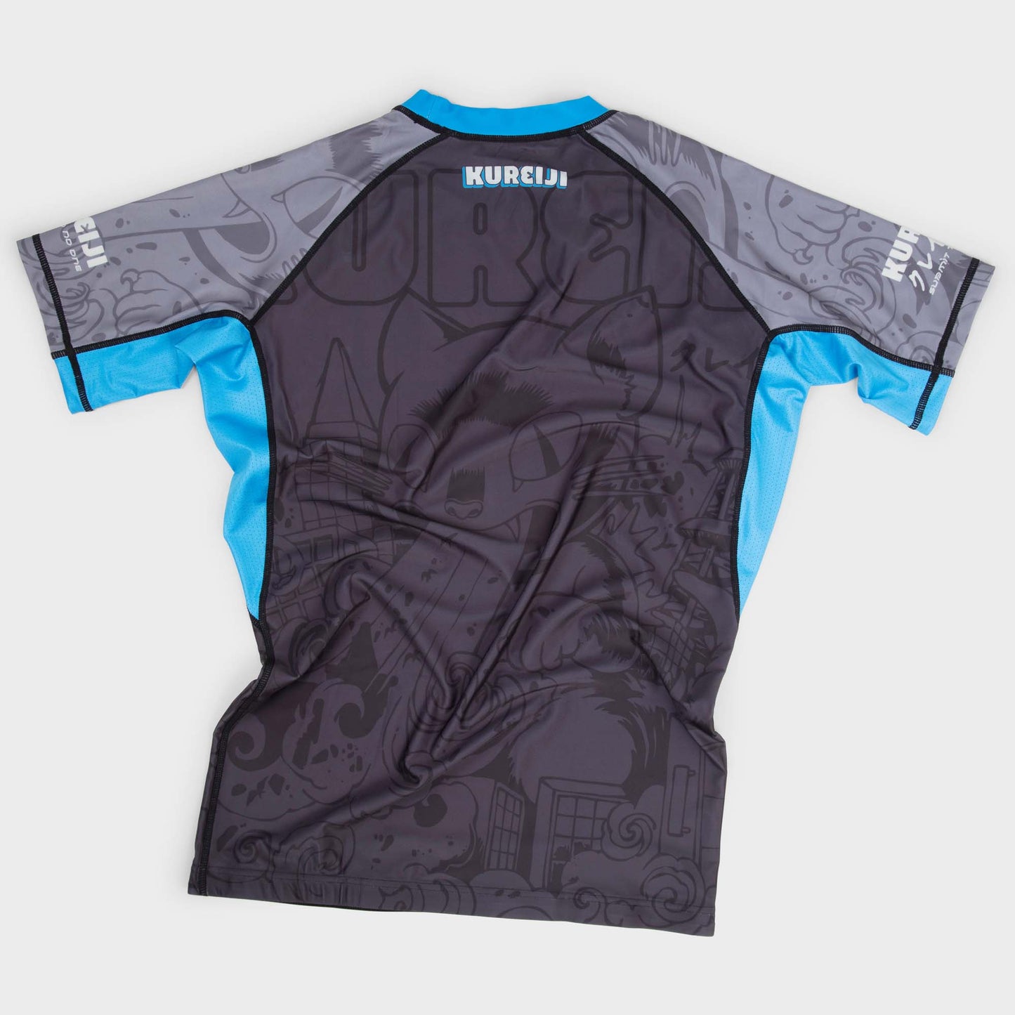 Kureiji Short Sleeve BJJ Rash guard - Catzilla