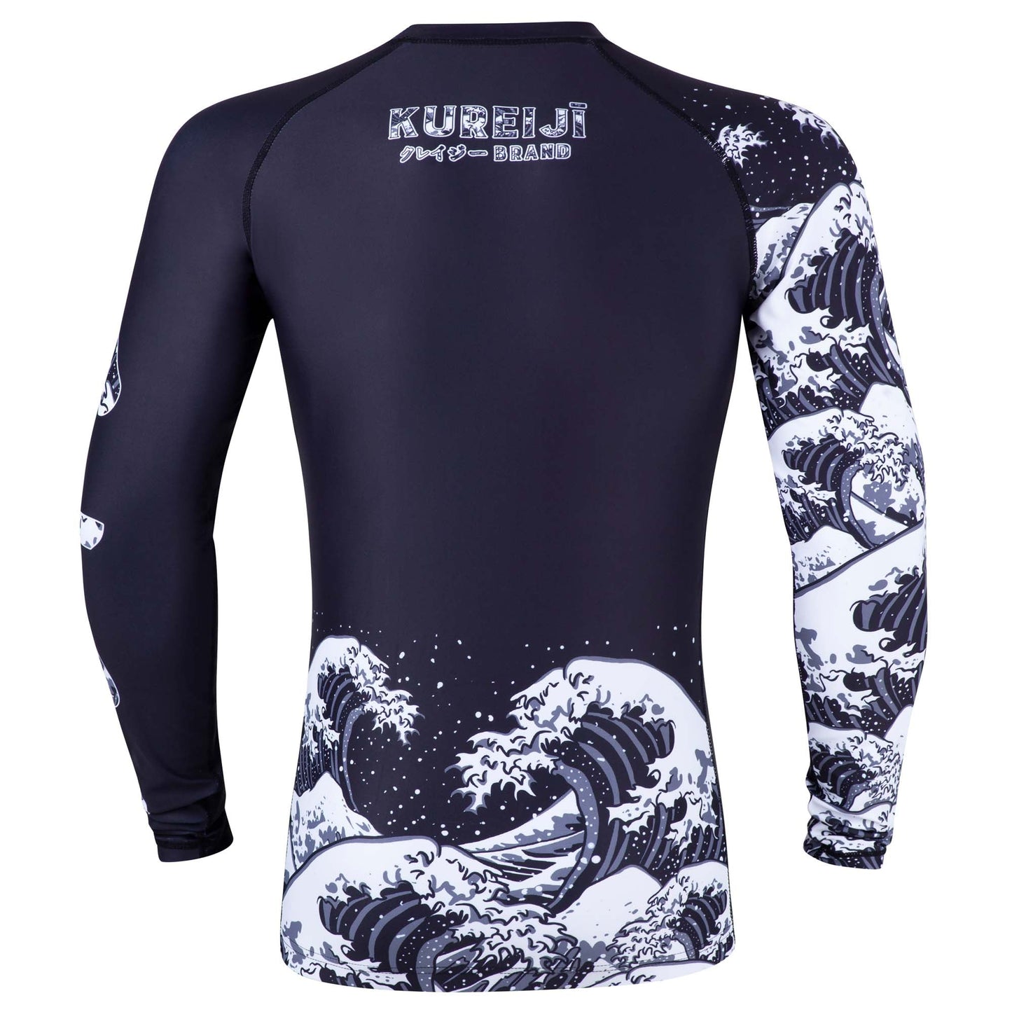 Kureiji Long Sleeve BJJ Rash guard - Dark Flow