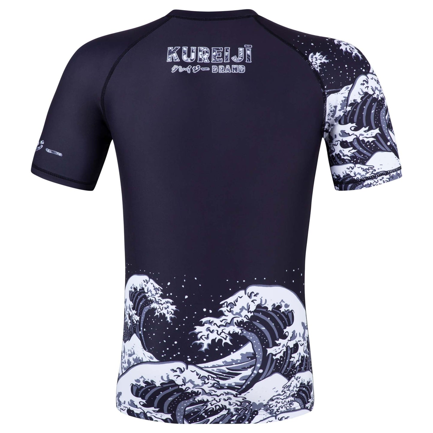 Kureiji - Short Sleeve BJJ Rash guard - Dark Flow