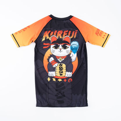 Kureiji Short Sleeve Rash Guard - Neko Fury