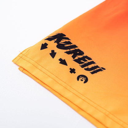 Kureiji BJJ & MMA Shorts - Neko Fury - Sunrise Combat Shorts