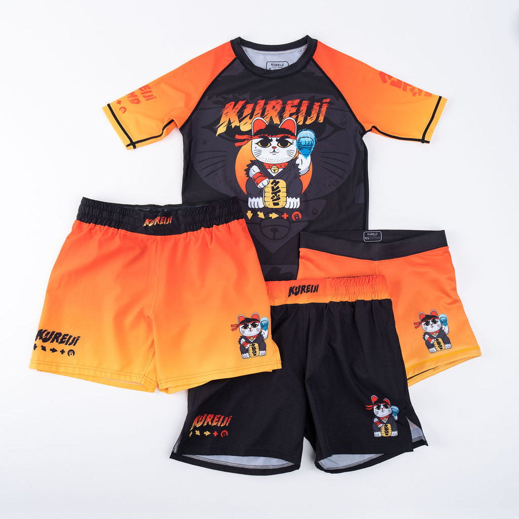 Kureiji Short Sleeve Rash Guard - Neko Fury