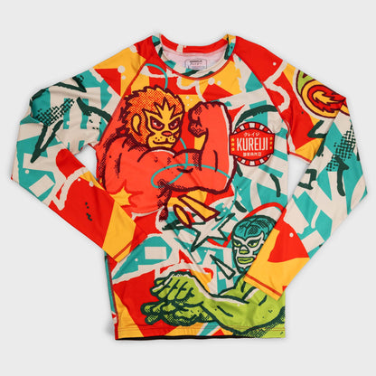 Kureiji Long Sleeve Rashguard - Luchadores