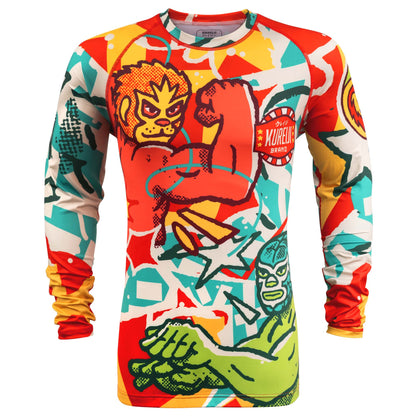 Kureiji Long Sleeve Rashguard - Luchadores