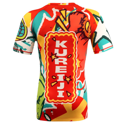 Kureiji Short Sleeve Rashguard - Luchadores