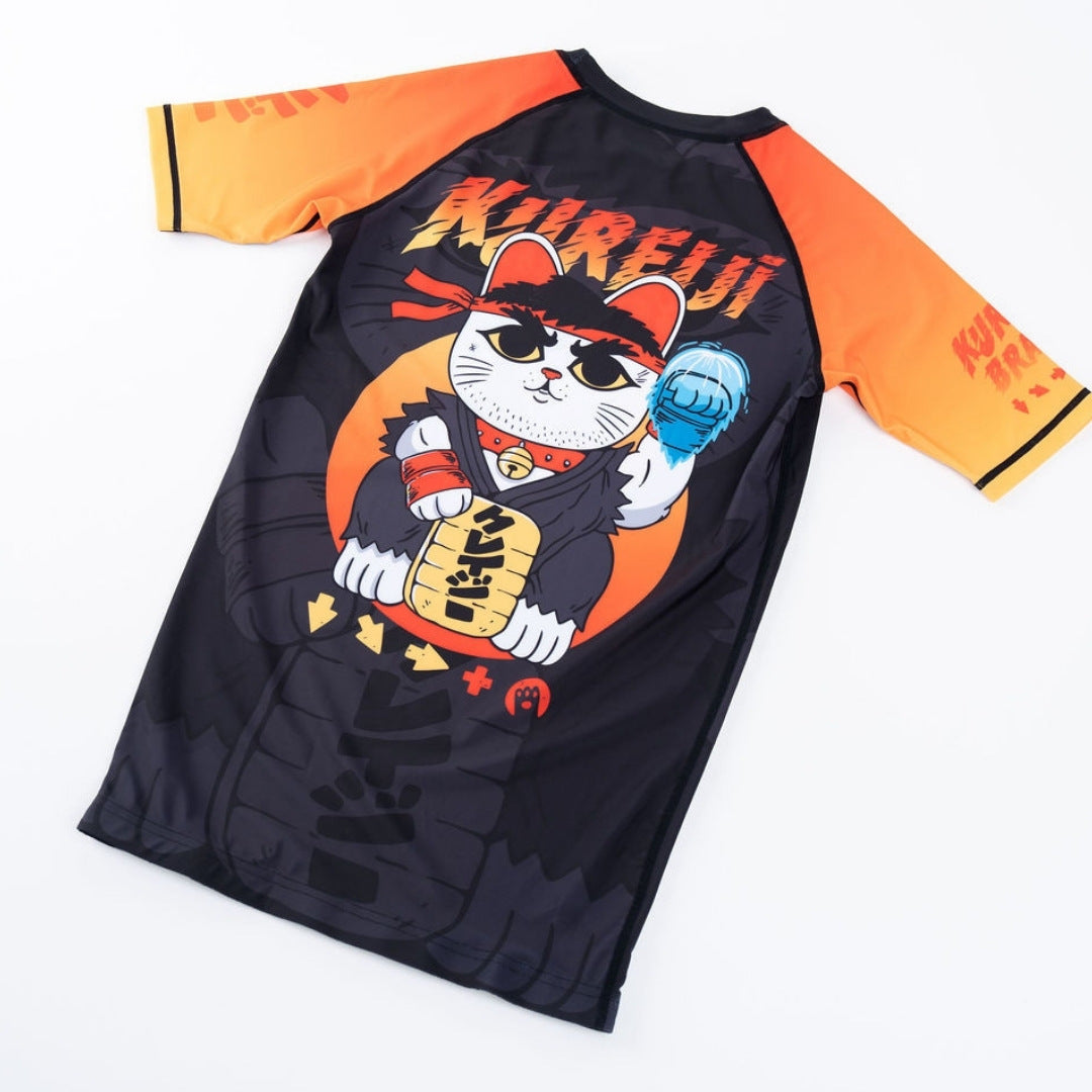 Kureiji Kids Rash Guard - Neko Fury