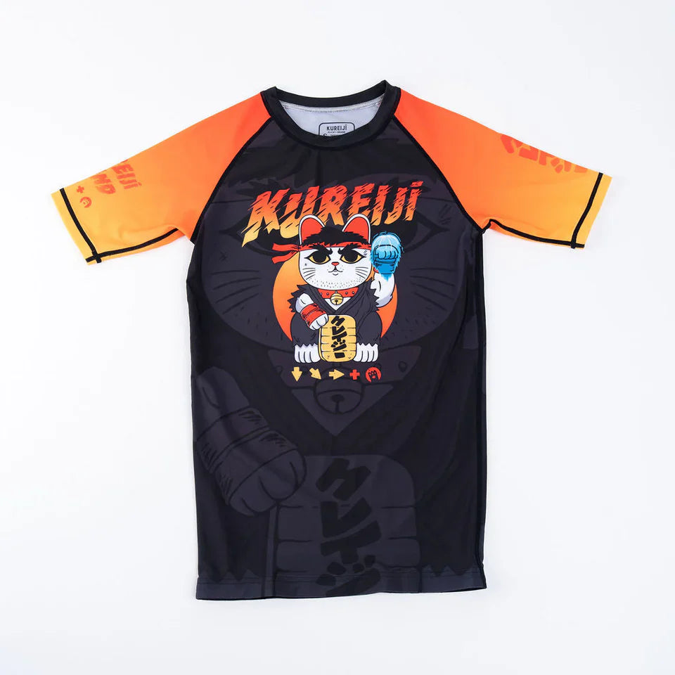 Kureiji Kids Rash Guard - Neko Fury
