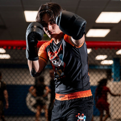 Kureiji Short Sleeve Rash Guard - Neko Fury