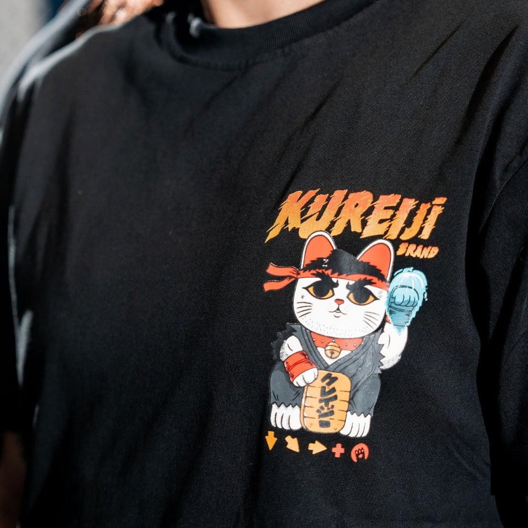 Kureiji Heavyweight Tee - Neko Fury