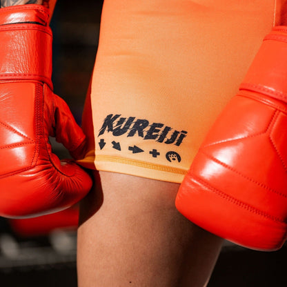 Kureiji Womens Combat Shorts - Neko Fury - Sunrise